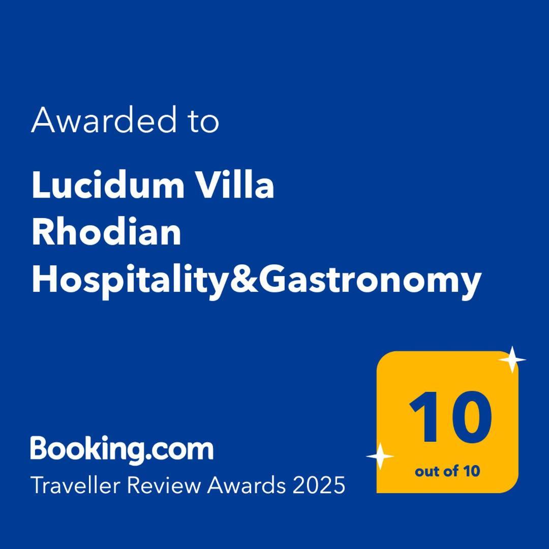 Lucidum Villa Rhodes Faliraki Bagian luar foto